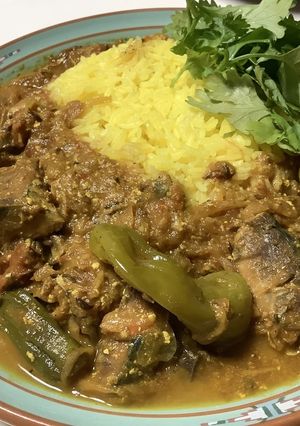 鯖缶と獅子唐辛子のトマトカレー-レシピのメイン写真