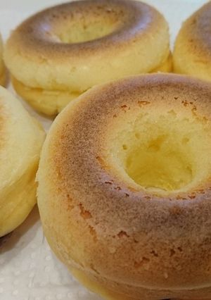 無印米粉パンケーキで作る焼きドーナツ☆-レシピのメイン写真