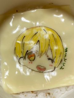すとぷりるぅとくんオブラートキャラ弁-レシピのメイン写真