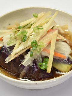 揚げ茄子の薬味たっぷり南蛮漬け-レシピのメイン写真