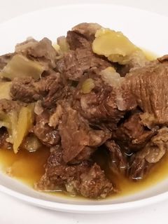 圧力鍋で牛すじ煮込み-レシピのメイン写真