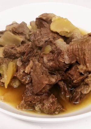 圧力鍋で牛すじ煮込み-レシピのメイン写真