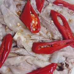 รูปของ 豚しゃぶ肉とエリンギのレンチン蒸し