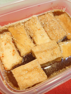 レンジで簡単☆厚揚げのピリ辛煮-レシピのメイン写真