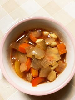 トマトジュースでトマトスープ!-レシピのメイン写真