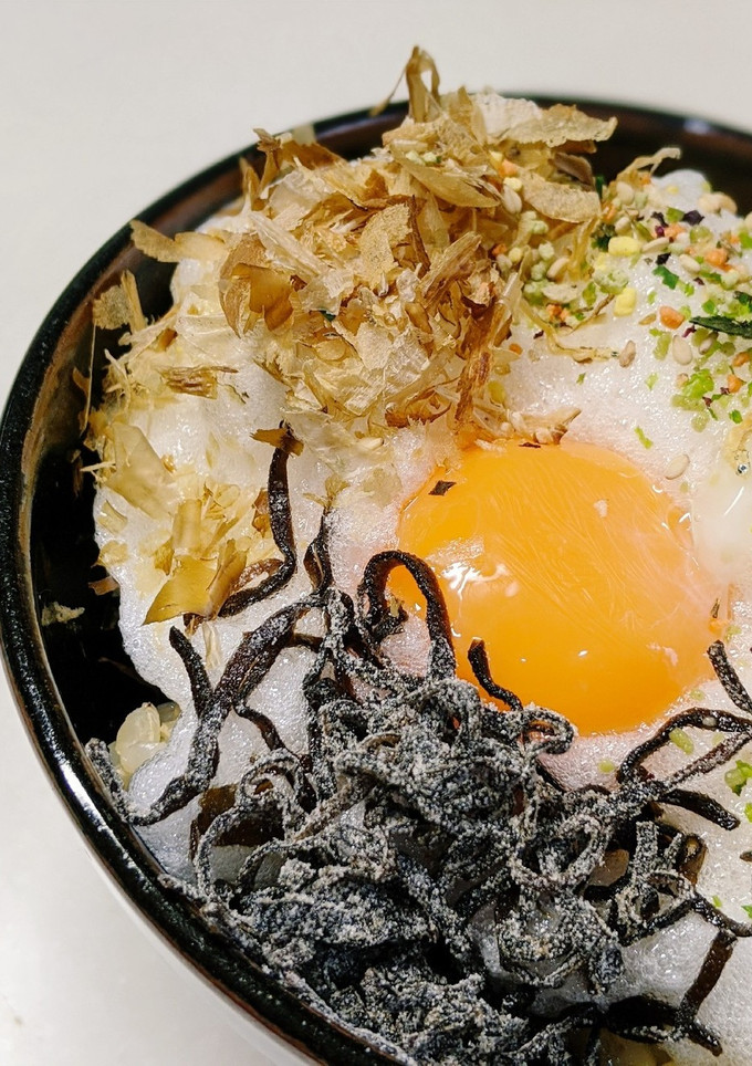 塩昆布と鰹節の卵かけご飯基本形-レシピのメイン写真