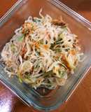 しらたき ネギ かつおぶし 炒め 薄味