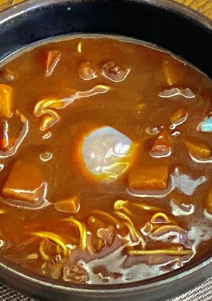 レトルトカレーでカレー素麺-レシピのメイン写真