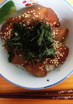 簡単♪膵炎＆肝機能に優しいマグロの漬け丼-レシピのメイン写真