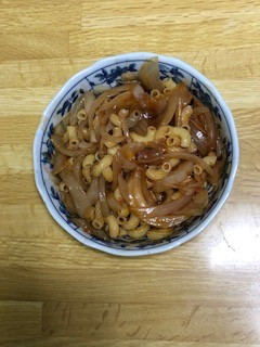 玉ねぎとマカロニのケチャップ煮-レシピのメイン写真