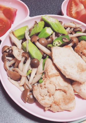 鶏胸肉の生姜焼き-レシピのメイン写真