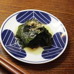 A picture of ワカメのお浸し.