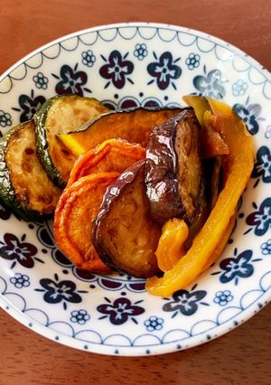 ポン酢で簡単・夏野菜の焼きマリネ-レシピのメイン写真