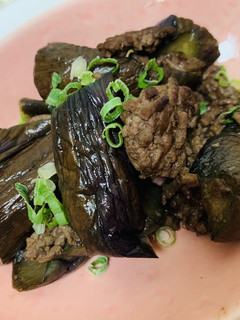 超簡単!なすと牛ミンチこっさり炒め-レシピのメイン写真