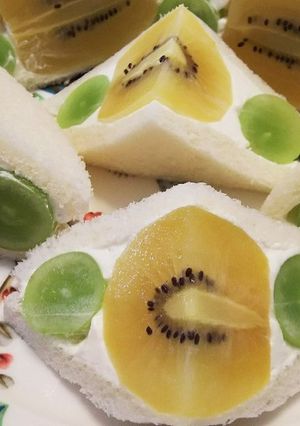 【メモ】カルピスクリームのフルーツサンド-レシピのメイン写真