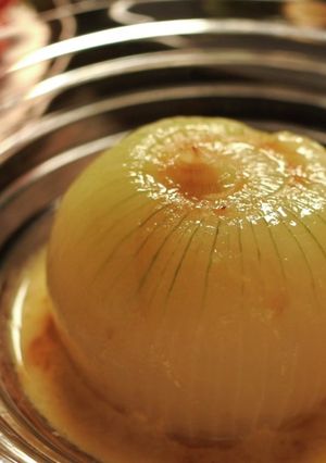 レンジで玉ねぎまるごと煮込み-レシピのメイン写真