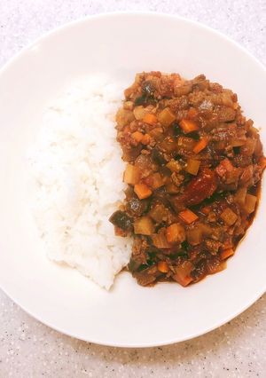 野菜たっぷり無水キーマカレー-レシピのメイン写真