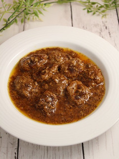 簡単!丸めないハンバーグのカレー煮-レシピのメイン写真