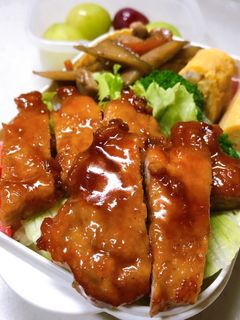 お弁当に最適!豚ロースのさっぱり照り焼き-レシピのメイン写真
