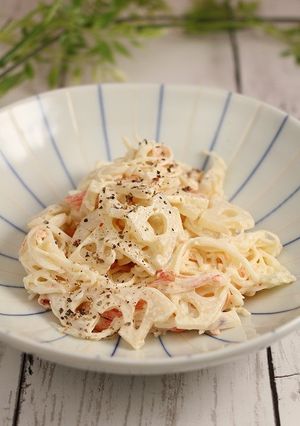 簡単お節！酢レンコンのカニサラダ-レシピのメイン写真