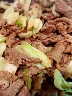 キャベツの牛肉炒め お弁当に簡単-レシピのメイン写真