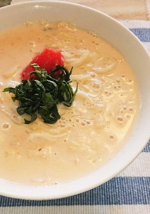 簡単!たらこのクリームうどん-レシピのメイン写真