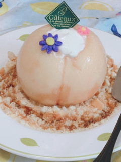 ティラミス風味なグリーク桃 -レシピのメイン写真