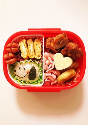 簡単！年少の幼稚園スヌーピー弁当♡-レシピのメイン写真