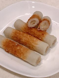 レンジで、竹輪のすりおろし蓮根チーズ詰め-レシピのメイン写真