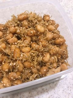 給食再現レシピ♡大豆とじゃこの甘辛煮-レシピのメイン写真
