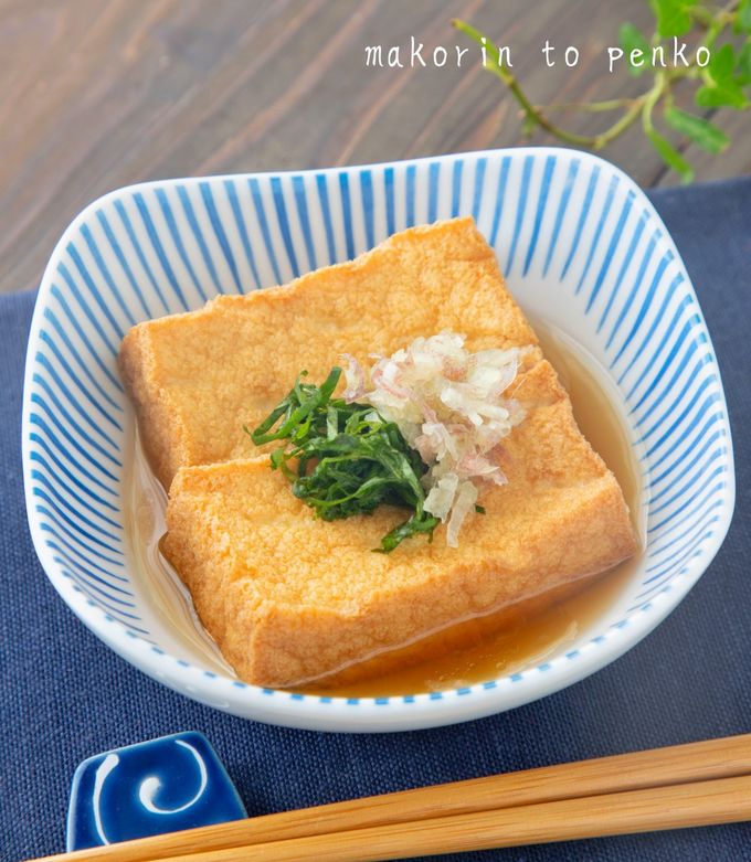 レンジで簡単！絶品♡冷やし厚揚げ by まこりんとペン子