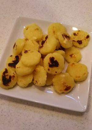 簡単離乳食 じゃがいもミルクおやき-レシピのメイン写真