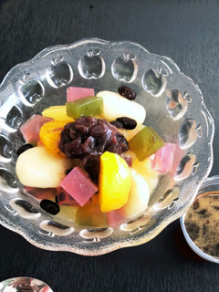食サポさんのほっと一息『あんみつ』-レシピのメイン写真
