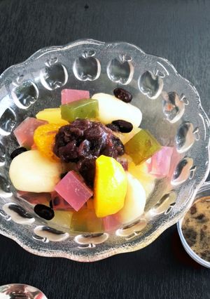 食サポさんのほっと一息『あんみつ』-レシピのメイン写真