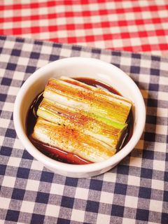 焼ネギのポン酢漬け-レシピのメイン写真