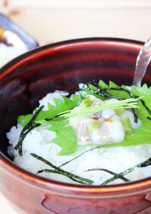 あづまの簡単「元祖たこわさ」茶漬け-レシピのメイン写真
