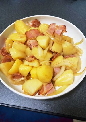業務スーパーカット野菜でジャーマンポテト-レシピのメイン写真