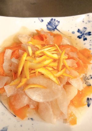 大根と人参のゆず(レモン)漬け-レシピのメイン写真