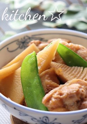 鶏肉とたけのこのシンプル煮-レシピのメイン写真