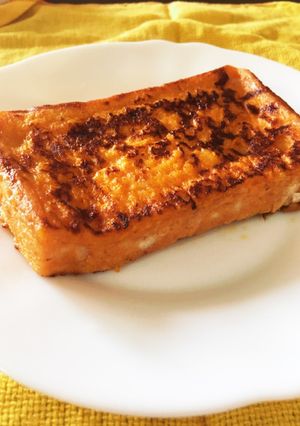 野菜ジュースでフレンチトースト-レシピのメイン写真