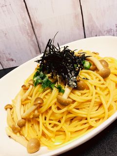 旨味爆発!しめじとバター醤油の和風パスタ-レシピのメイン写真