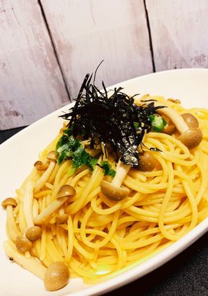 旨味爆発！しめじとバター醤油の和風パスタ-レシピのメイン写真