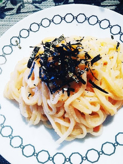 めんたいバターうどん-レシピのメイン写真