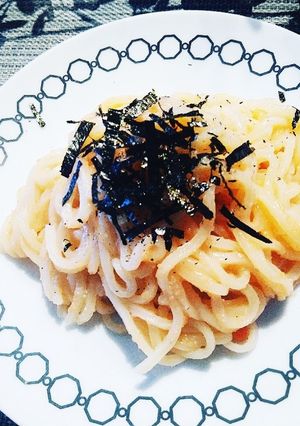 めんたいバターうどん-レシピのメイン写真