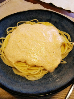 ふわとろ〜明太子豆腐クリームパスタ-レシピのメイン写真