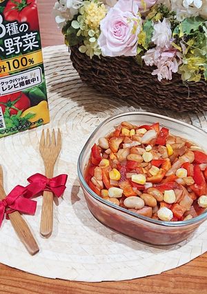 レンジ&野菜ジュースで簡単♪ラタトゥイユ-レシピのメイン写真