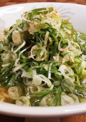 ネギ爆盛❤しょうゆラーメン-レシピのメイン写真