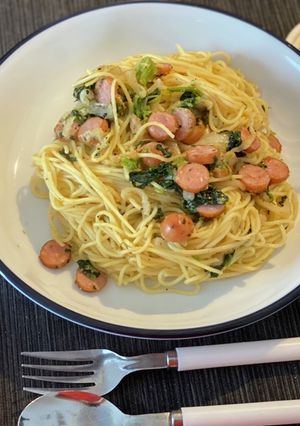 なんちゃって、ペペロンチーノ-レシピのメイン写真