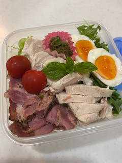 ふち家サラダランチ-レシピのメイン写真