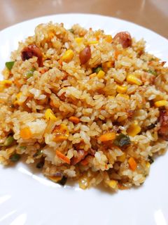 炒めるカレーピラフ-レシピのメイン写真